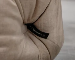 Windsor & Co fotpall beige