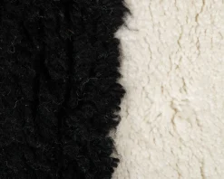 Woven Works Arc ullmatta 160 cm vit / svart
