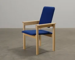 Yrjö Wiherheimo Saari stol blå