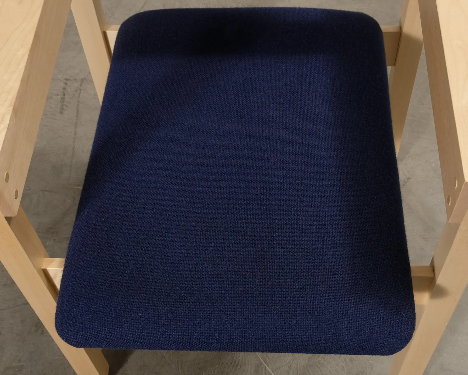 Yrjö Wiherheimo Saari stol blå